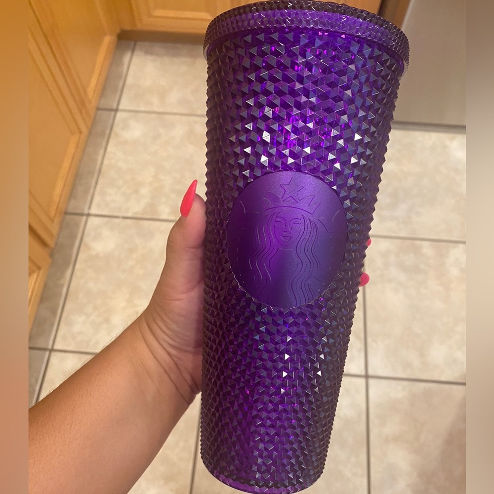 Overseas Purple Studded Starbucks Tumbler
